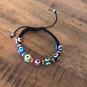 Evil eye bracelet